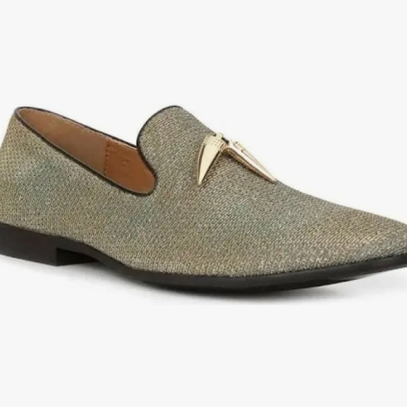 NWT GIORGIO BRUTINI COLLIDE GOLD SMOKER MEN’S FASHION SHOE - Picture 1 of 13